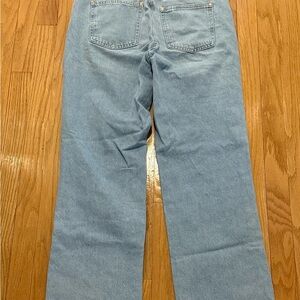 Zara Straight leg blue jeans ￼